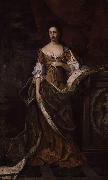 Sir Godfrey Kneller Queen Anne oil painting on canvas